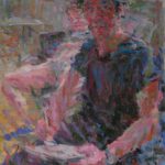 Niels Smits van Burgst, (detail) 2015, 'The Painter and his Model', 100 x 70 cm