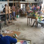 Masterclass 'Bloemen schilderen' door Margreet Boonstra, 11-02-17