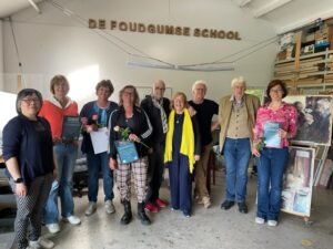 05-06-2023 Geslaagd voor de vijfjarige masteropleiding van De Foudgumse School, de kleinste en noordelijkste academie voor de nieuwe schilderkunst 